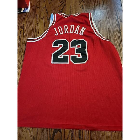 Nike Michael Jordan Chicago Bulls Jersey Mens Size 3XL XXXL NBA Basketball 1984 - Picture 11 of 11